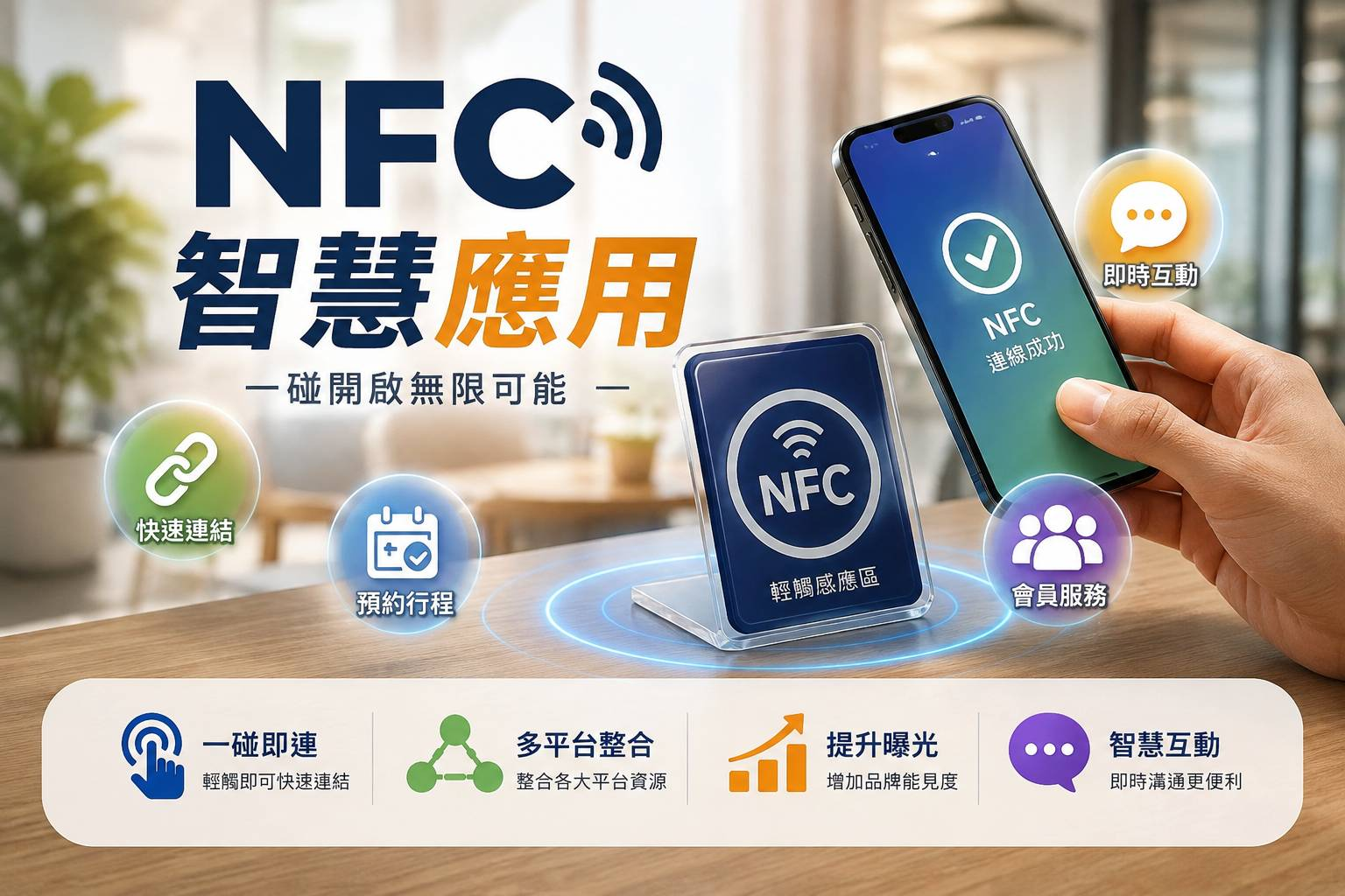 NFC 智慧應用 Logo